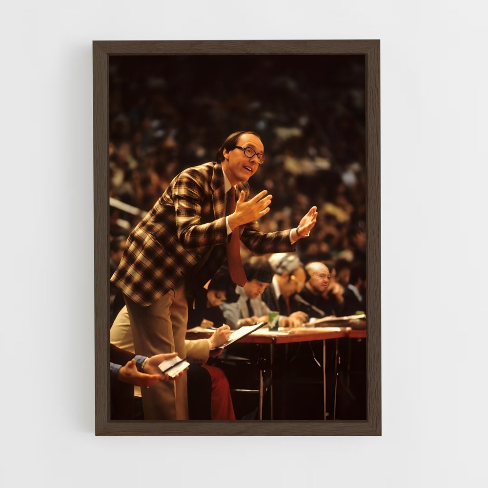 Poster Le Stratège en Plaid – affiche Basketball (vue 5)